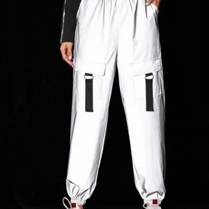 Reflective cargo pants